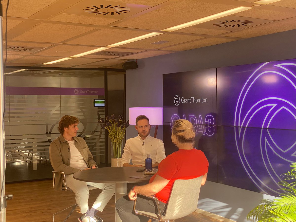 GrantThorntonSp's tweet image. 🤔 ¿Volverá #Capa3? 

Raúl asegura que sí: "La tecnología expuesta en el ámbito institucional tiene un gran potencial de crecimiento" 📈

🔴twitch.tv/grantthorntonsp
