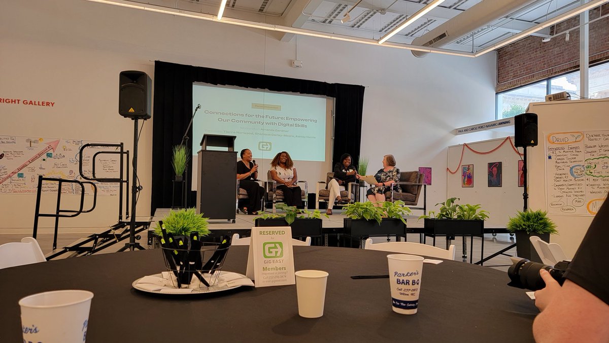 No matter the career path you desire, every industry is increasingly dependent on Digital Literacy and Digital Skills. <a href="/GigEast/">Gig East</a>  is on point, bringing this conversation to the forefront at today's summit. Generative AI tools are a focus, but there are many more. <a href="/RIoTonSocial/">RIoT</a>