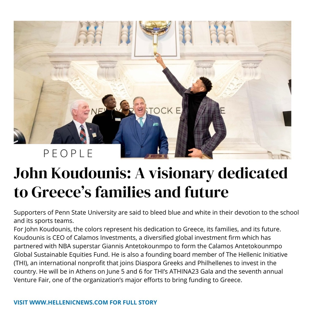 We are thrilled to share an inspiring article featuring John Koudounis, a visionary dedicated to Greece's families and future. #InspiringLeaders #Visionary #Greece #EmpoweringCommunities #JohnKoudounis #MakingADifference l8r.it/m7MO