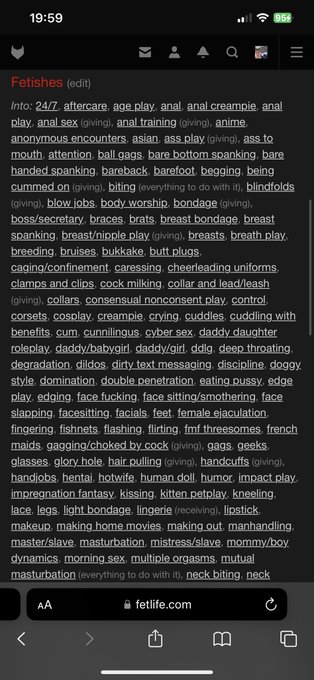 Just my kinks and stuff. If anyone is interested in recording content with me my dms are open. #nsfw_twt<a href="/tag/onlyfans"class="tags"><span>#onlyfans</span></a><a href="/tag/nsfw_twt"class="tags"><span>#nsfw_twt</span></a>