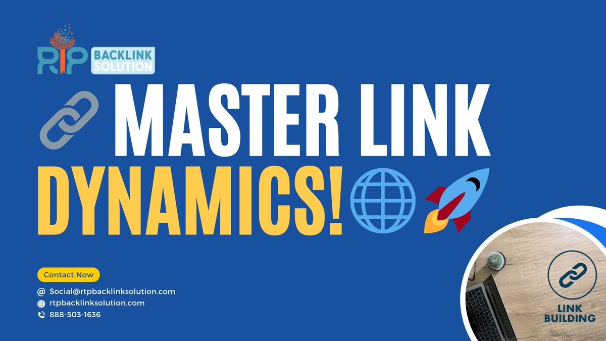 rtpbacklinksol's tweet image. 🌐 Hey Orlando! Want to boost your website traffic? 🚀 Discover the power of backlinks and understand the dynamics of links with RTP Backlink Solution! 💻🔗 

#LinkDynamicsOrlando
#RTPBacklinkSolution
#TrafficTransportation
#LinkBuildingServices
#OrlandoSEO
#WebsiteConnection