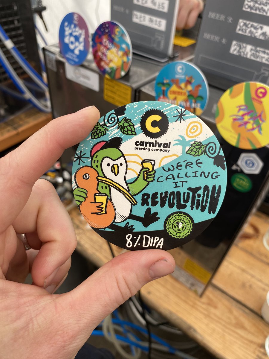 ToucanTango_'s tweet photo. Ohhhh in the wild @carnivalbrewing https://t.co/55kKoKnUmp