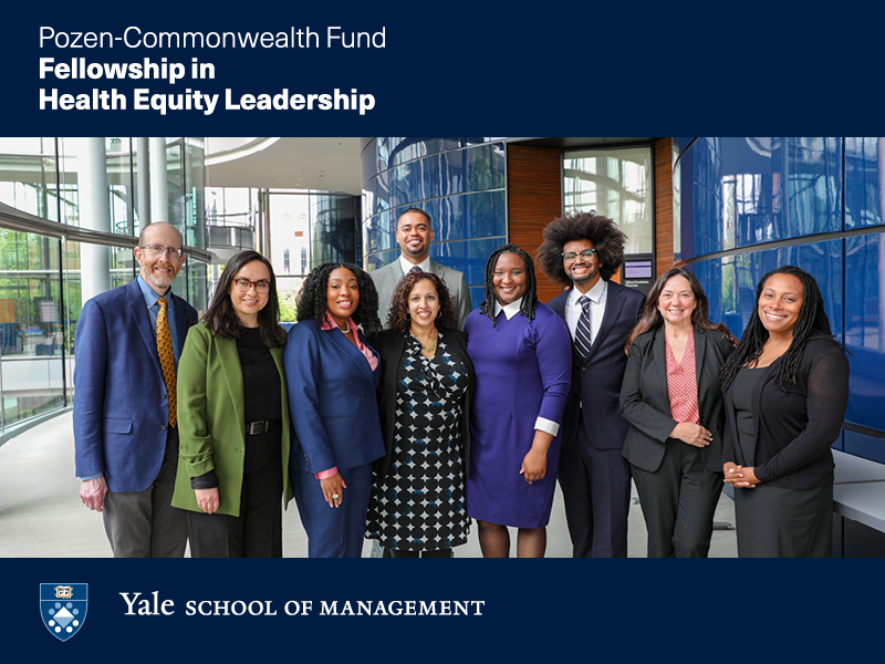 Privilege of a lifetime to be a part of the #Pozen @commonwealthfnd fellowship program at @YaleSOM w/ @DrNunezSmith @ERIC_Yale as Director. These physician-scholar-leaders are changing the world for the better. If you want more info, contact us: som.yale.edu/programs/emba/…
