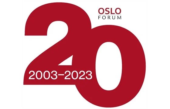 This year, we mark #OsloForum’s 20th anniversary!

100 conflict mediators, decision makers, experts and peace process actors from around the world gather on 13–14 June, to discuss peace diplomacy and some of today’s most complex conflicts.

More info⤵️
regjeringen.no/en/aktuelt/twe…