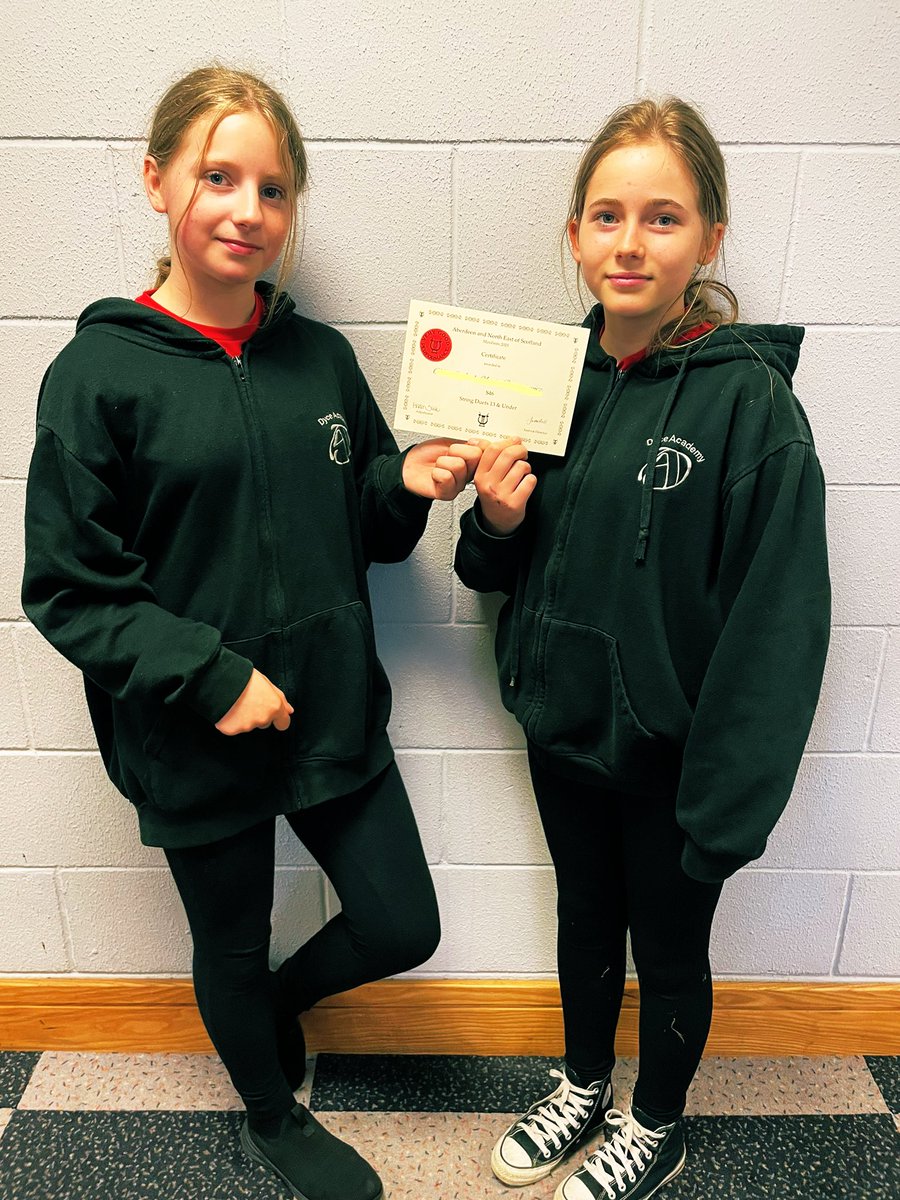 🎶Well done  to Chloe and Olivia for taking part in the Aberdeen and North East Music Festival. 🎶 You have both achieved so much in the past year. 🎻 #success #musiceducation #aberdeenmusic