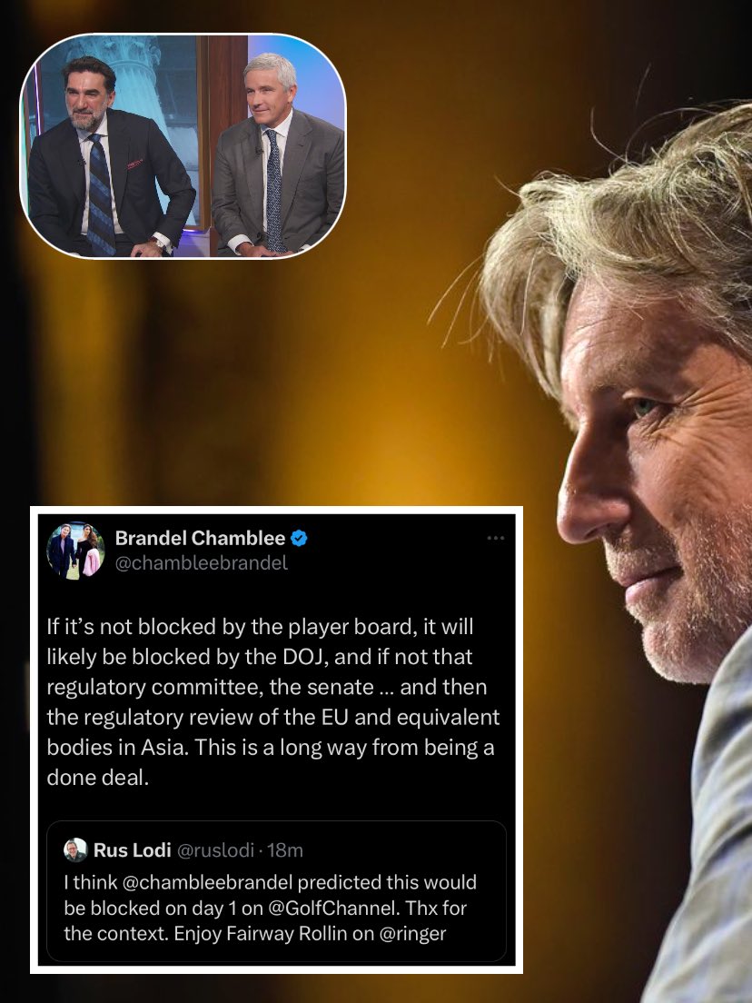 NUCLR GOLF on Twitter "🚨 DEAL OR NO DEAL? — Golf Channel’s Brandel