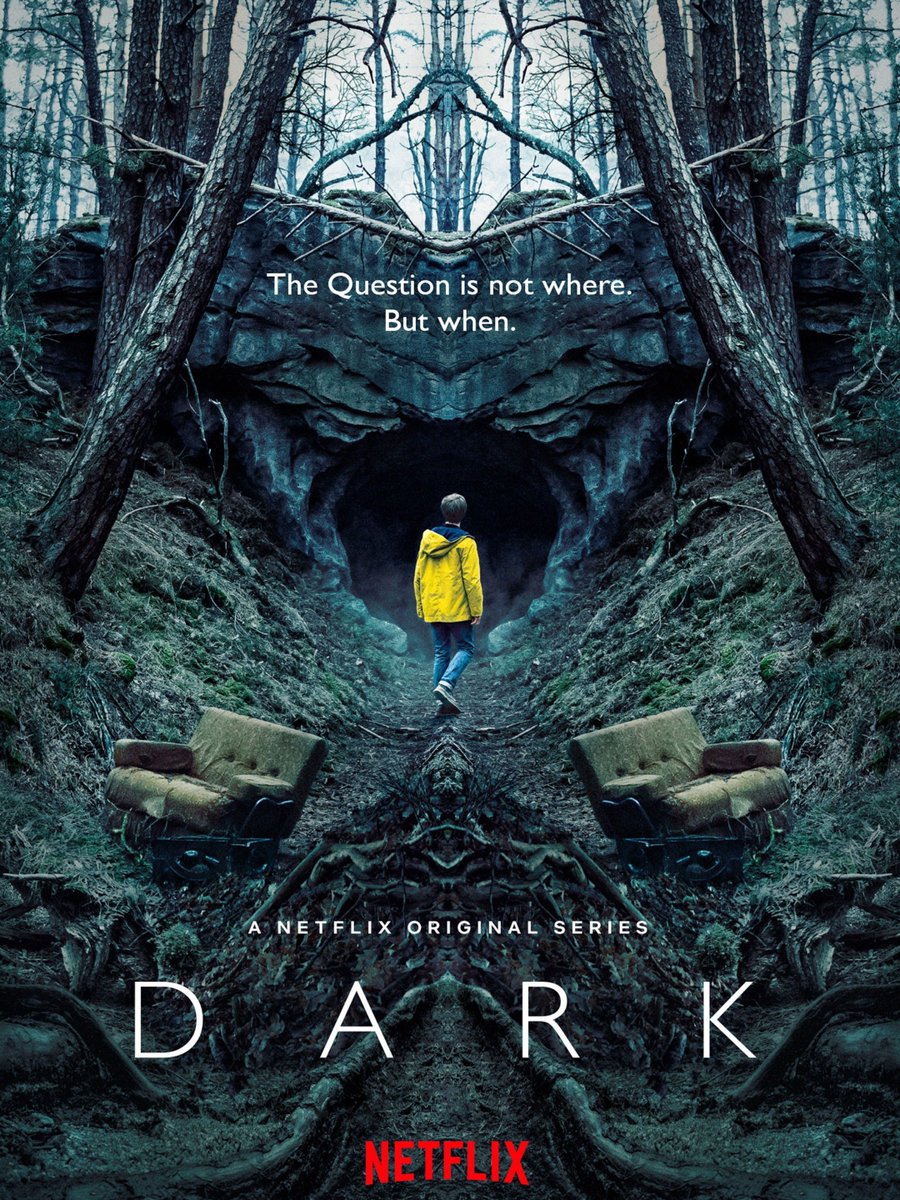 a cool thing about the DARK series is that one of the characters says various paraphrases of "die Zeit ist ein unendlicher Kreis", "die Zukunft ist die Vergangenheit", "das Ende ist der Anfang" like 5000 times until you're like YEAH DUDE TIME'S AN ENDLESS CIRCLE I GOT IT THE FUTU