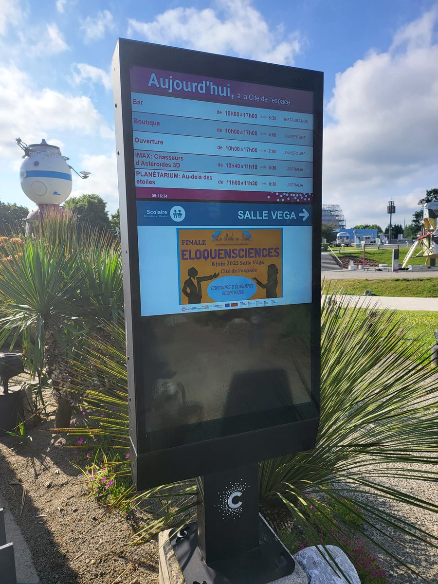 Finale #Eloquensciences 29 finalistes 5 académies Merci à nos partenaires @citeEspace @dunod <a href="/RECtlse/">Les Rencontres de l'Esprit Critique</a> @emfpoitiers <a href="/Calcuso_FR/">CALCUSO France</a> 
Prix du Lycée Clarisse du Lycée Vernant et du collège Romane du collège Claudel <a href="/actoulouse/">Académie de Toulouse</a> 
Prix Coup de Coeur du jury à Basile et Mathis <a href="/acpoitiers/">Académie de Poitiers</a>