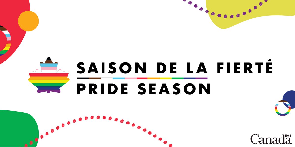 🌈🎉🏳️‍🌈La #SaisonDeLaFierté est arrivée! De juin à septembre, nous célébrons la résilience, le talent et les contributions inestimables des communautés 2ELGBTQI+ et de leurs alliés. Les événements de la fierté favorisent l’inclusion, l’égalité, l’acceptation et l’unité!#Fierté2023
