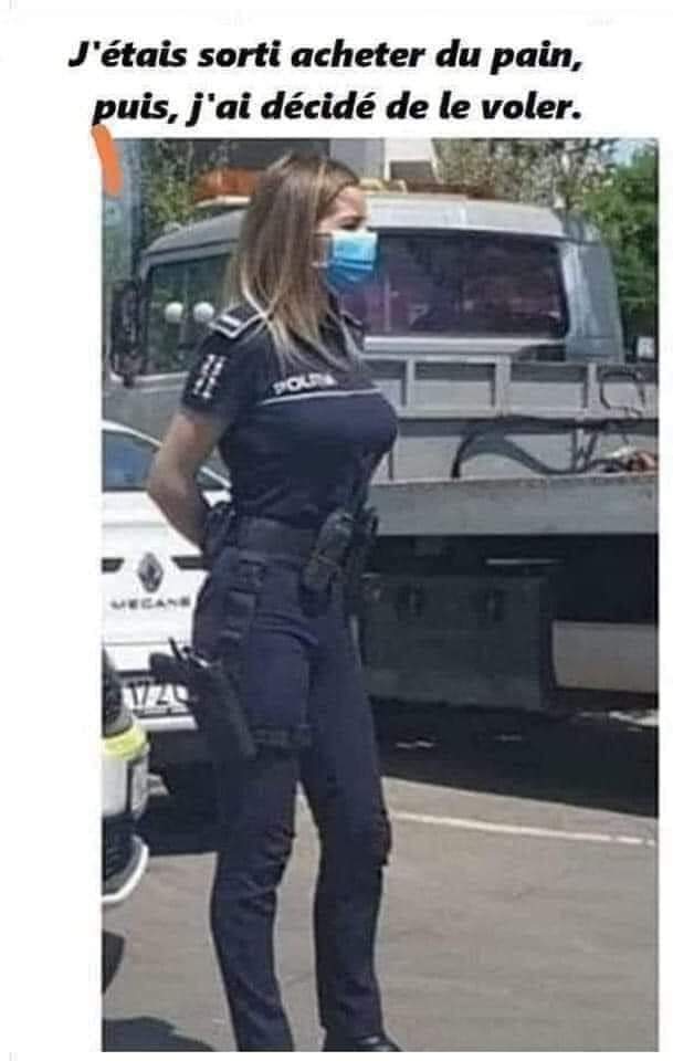 J'ai saigné les manifs pour voir des keufs comme ça mais rien... Voilà la raison pour laquelle je me retire officiellement de la vie syndicale 😜😂