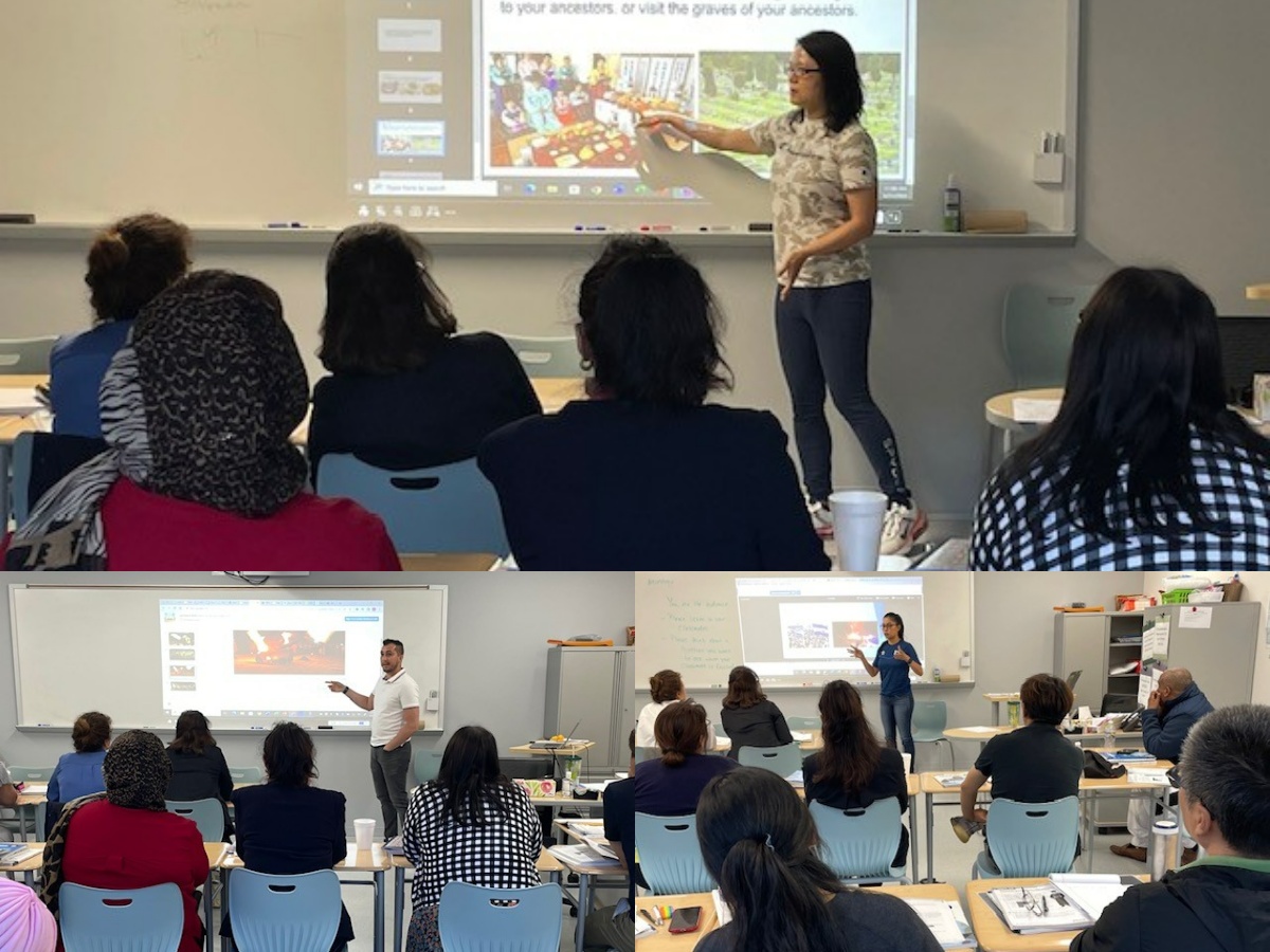 Adult ESOL learners in Herndon teach their classmates about important holidays in their native countries!👏🏽

Join an Adult ESOL class to improve your language skills this summer.😎

Info fcps.edu/node/33027

#LearnEnglish #adultedu #ImmigrantsWelcome