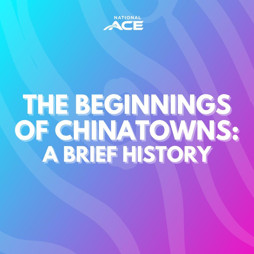 NationalACE's tweet image. As far back as the 1840s, Chinese Immigrants have established hubs of commerce and entrepreneurship in various cities in the U.S.: Chinatowns.

Read more about the history of Chinatowns here: nationalace.org/ace-blog/the-b…

#AAPI #ChineseAmerican #chinatown #aapihistory