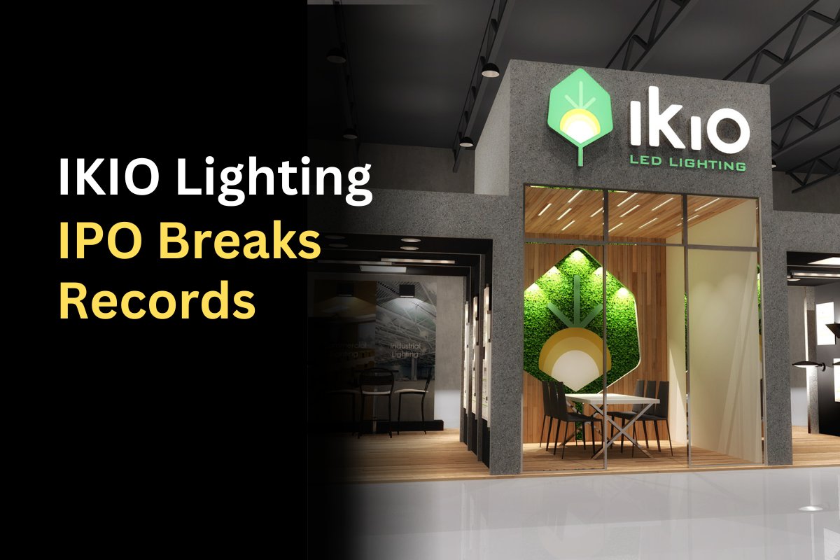 🚀🎉 Exciting News! IKIO Lighting's IPO breaks records with subscriptions crossing 6.83 times on Day 2! 📈📊 Join the #IKIOLightingRevolution and be a part of their bright future! 💡✨ #IPOSuccess #BreakingRecords
Check out full detail Here 👉 bit.ly/3Nlyfkc