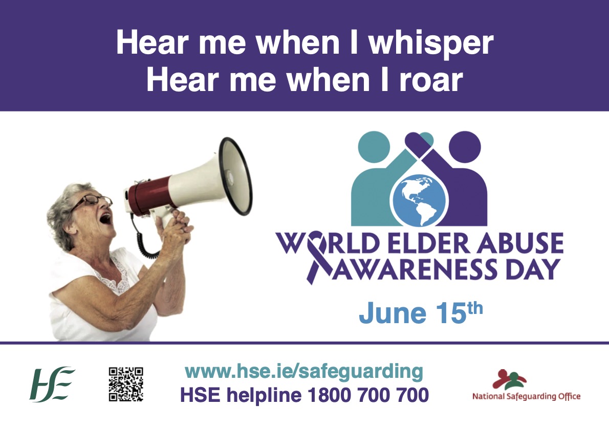 June 15th is World Elder Abuse Awareness Day #WEAAD2023. This is my favourite poster from @Safeguarding_ie a reminder that we need to listen very carefully to how older people disclose abuse & respond appropriately. Rights don't age #HiddenHarm
#ValuableNotVulnerable