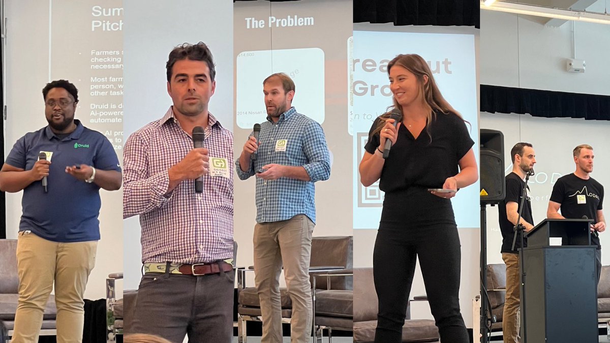 Amazing pitches from our RAP startup founders! Stay tuned as we announce the winner later this afternoon! #startups #rap #accelerator #pitchevent #gigeastsummit