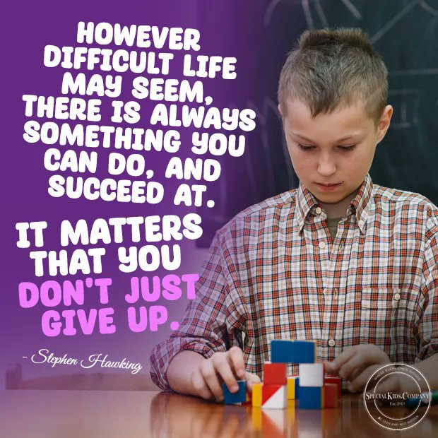 You're capable of overcoming any challenge. ⭐️ 

#specialkids #specialneeds #speacialneedsuk #autism #autismuk #downsyndrome #ADHD #ADD #sensorytoys #kidsgarments #kidsclothes #kidsfashion