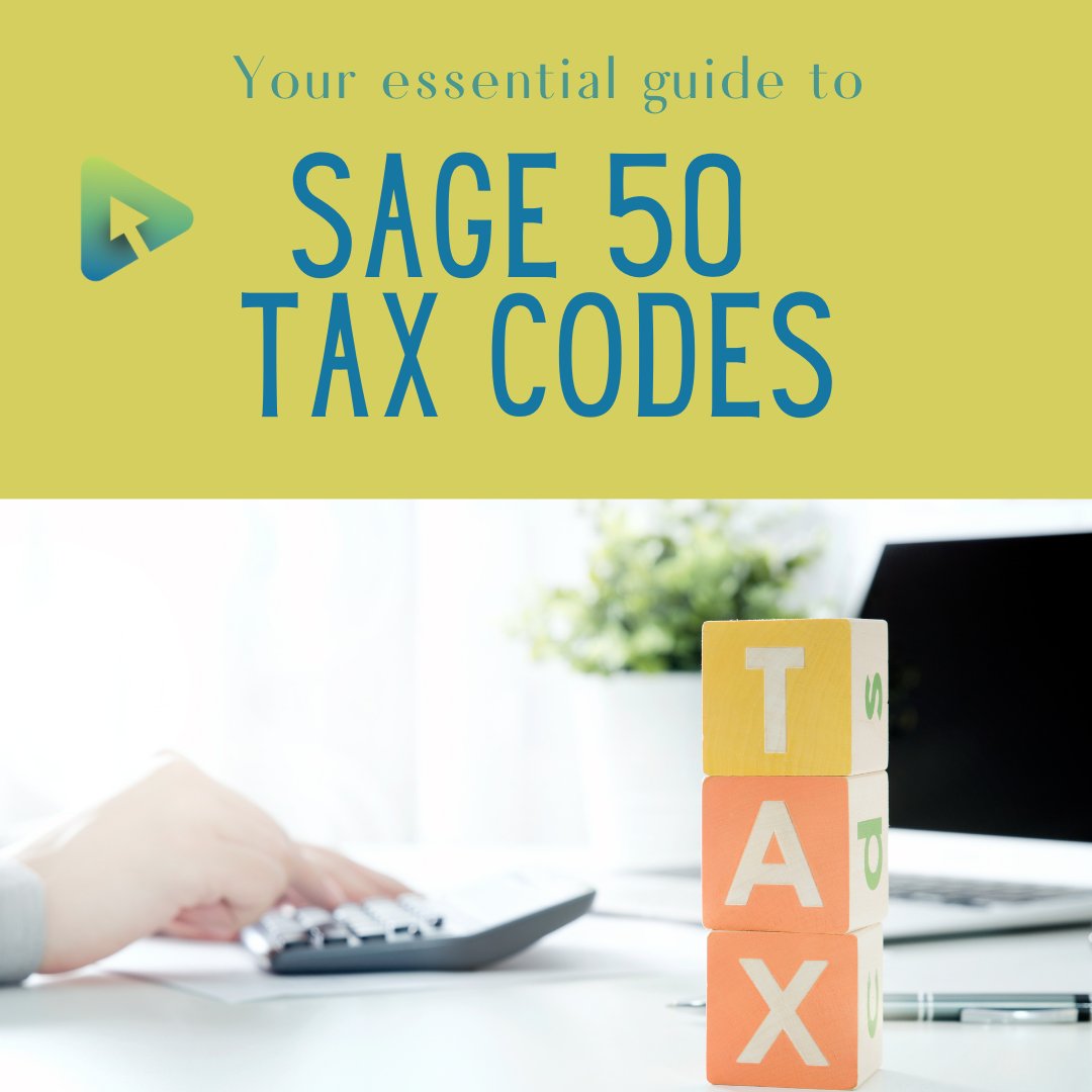 Download our list of Sage 50 Tax Codes for free!

becwooderson.kartra.com/page/taxcodegu…

#taxcodes #tax #bookkeepers #sagelady #thesagelady #sageladyacademy #sage