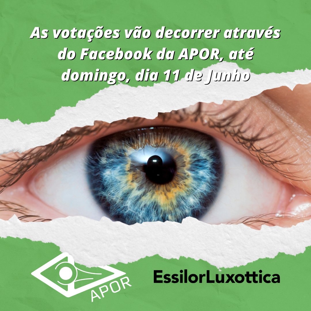 APORpt's tweet photo. ATENÇÃO! SÓ SERÃO ACEITES VOTAÇÕES ATRAVÉS DOS COMENTÁRIOS DO FACEBOOK!

As votações são válidas até ao final do dia de domingo, 11 de junho.

Link do nosso Facebook:
https://t.co/SnCDzkJUQM

#APOR #ortoptista #ortóptica #orthoptics https://t.co/0tasBBdMmY
