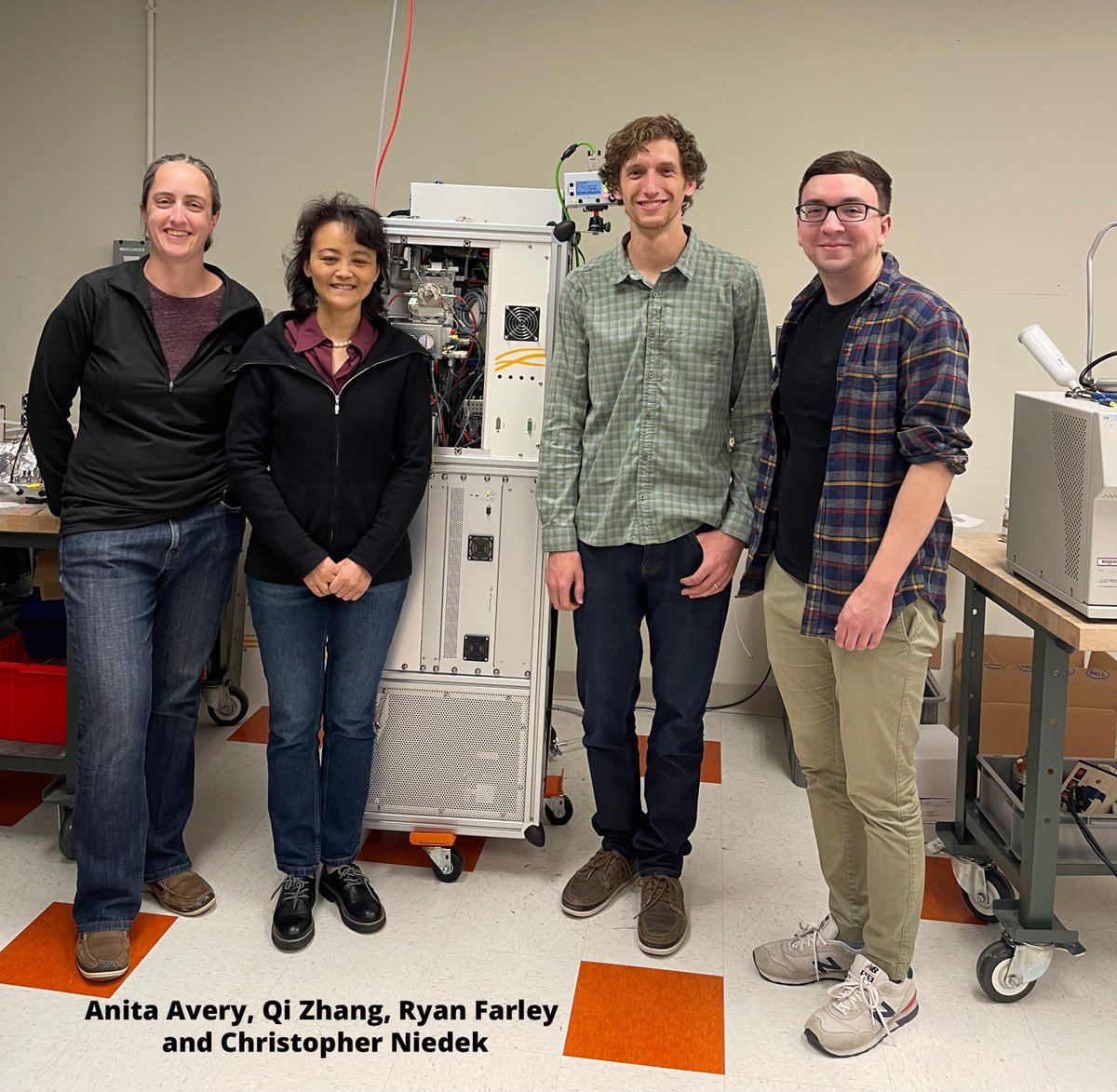 AerodyneRes's tweet image. Last month we had visitors from @UCDavisAQRC to train on their Vocus PTR and Aim with a FIGAERO with @AtmosAvery! They have plans to use the instrument for studying #emissions from agriculture in the San Joaquin Valley in Cali. 

@tofwerk #gasphase #atmchem