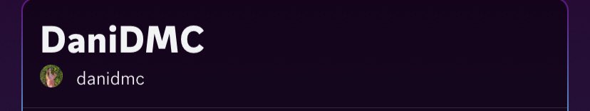 DaniDMCC's tweet image. officially official the only danidmc on discord 💅