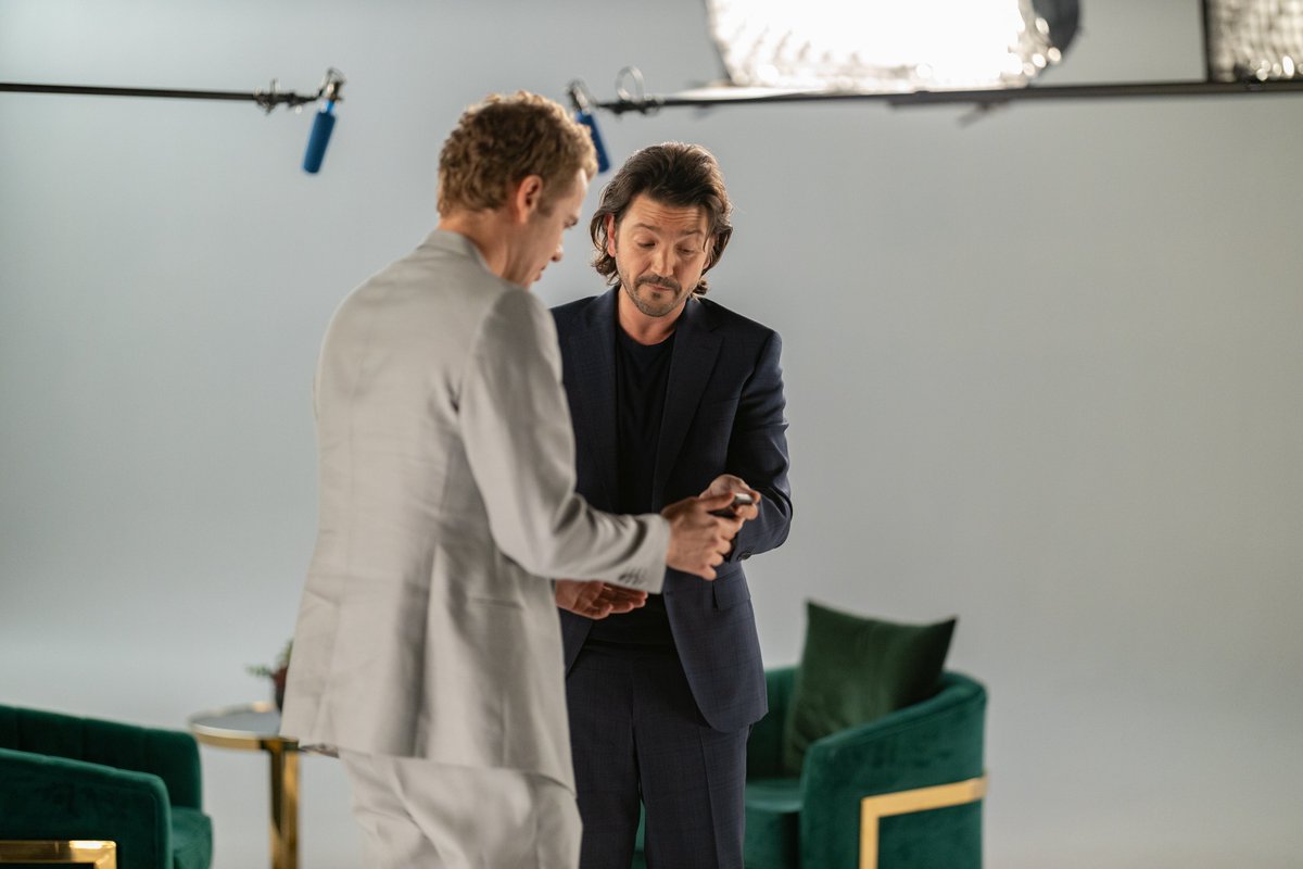 Variety's tweet image. Behind the scenes of Hayden Christensen and Diego Luna&apos;s #ActorsOnActors shoot.

Watch the full conversation: variety.com/2023/tv/featur…