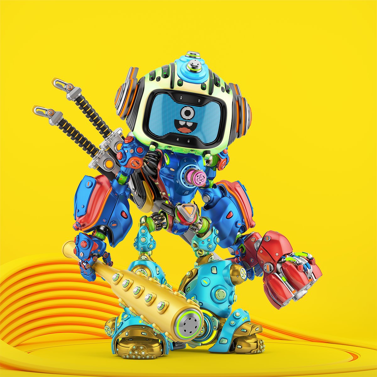 So happy we have <a href="/CryptoMcMuffin/">Crypto McMuffin</a> in our community. He swept the <a href="/BeepBoopBotz/">Beep Boop</a> floor and gifted me one bot. So I have decided to pay it forward to someone in the community!
Like &amp; Retweet this post and Follow <a href="/BeepBoopBotz/">Beep Boop</a> for a change to win this Bot!