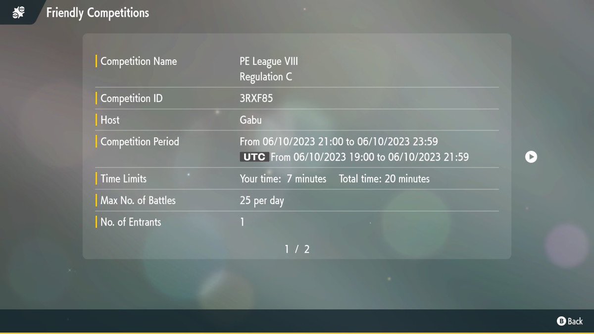 TeamPEVGC's tweet image. PE LEAGUE VIII IS HERE (8/8) !

Starts June 10th, 19:00 UTC (21:00 Paris Time)
Ends June 10th, 21:59 UTC (23:59 Paris Time)

This is the last qualification tournament, current top 8 will be available soon in the next tweet

RT appreciated as always !
#PoweredByPE ⚡️