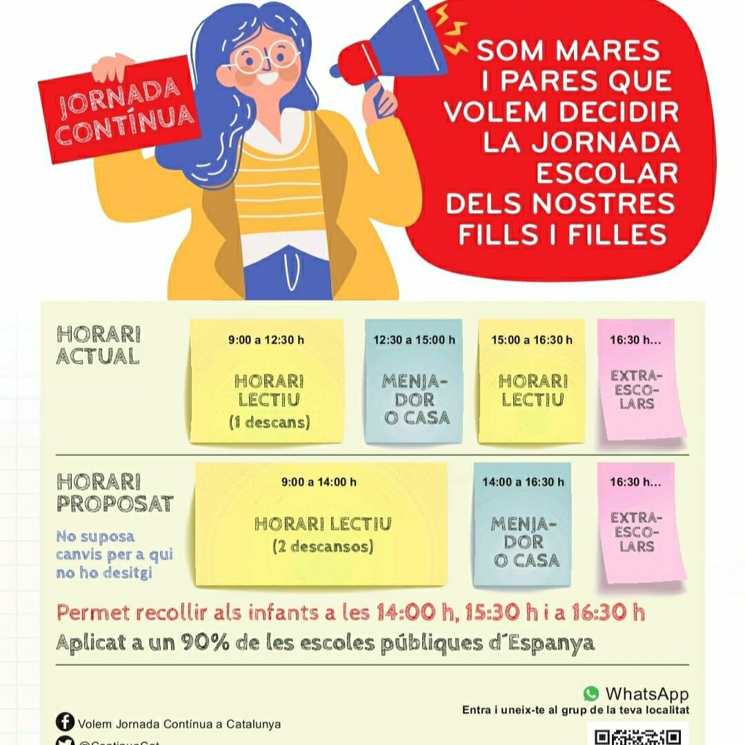 #JoAcuso a <a href="/educaciocat/">Educació</a> <a href="/JosepGCambray/">Josep G. Cambray</a> <a href="/pgoma/">Patrícia Gomà</a> de: l'opacitat què s'està produint #concursdemèrits. La pèssima gestió #concursoposicionsdocents, del #maltractamentdocent. NO tenir dret a decidir #volemjornadacontinua 
<a href="/el_pais/">EL PAÍS</a> <a href="/LaVanguardia/">La Vanguardia</a> <a href="/VilaWeb/">VilaWeb</a> <a href="/EduiLlibertat/">Associació Educacio i Llibertat</a> #cambraydimissio