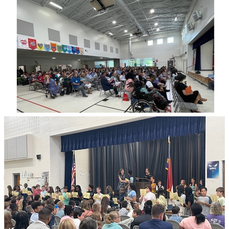 5th grade Ceremony and Celebration was held today. Thank you to all of our families that came to celebrate. Congratulations and best wishes to our 5th graders! #AlwaysAHawk