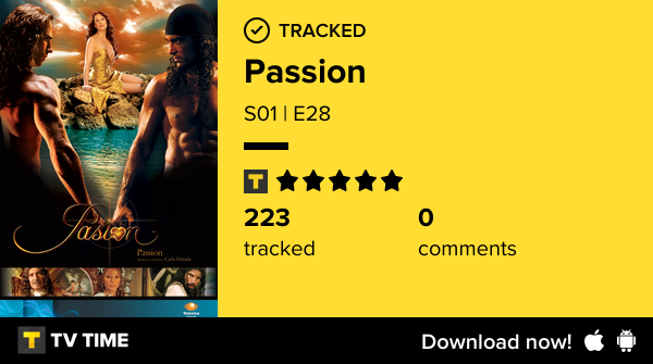 I've just watched episode S01 | E28 of Passion! #pasin  tvtime.com/r/2QsTv #tvtime