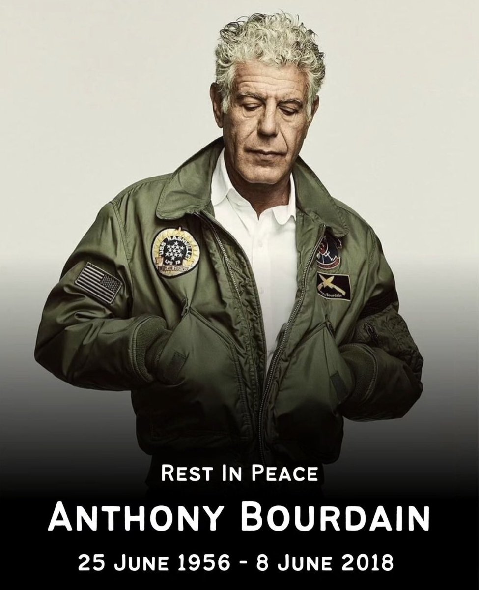 5 years. #AnthonyBourdain