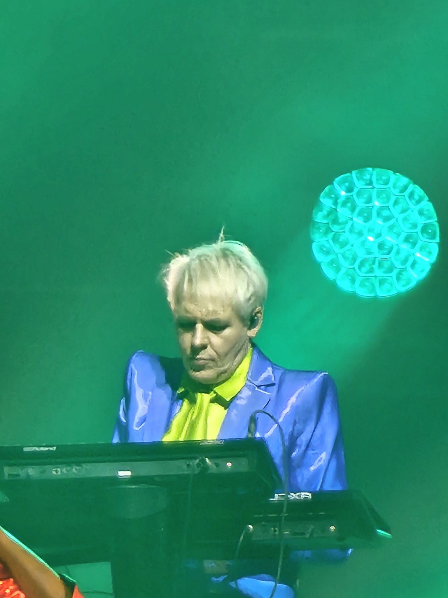   Happy Birthday Nick Rhodes. This was taken June 6th at The Moody Center in Austin Texas 