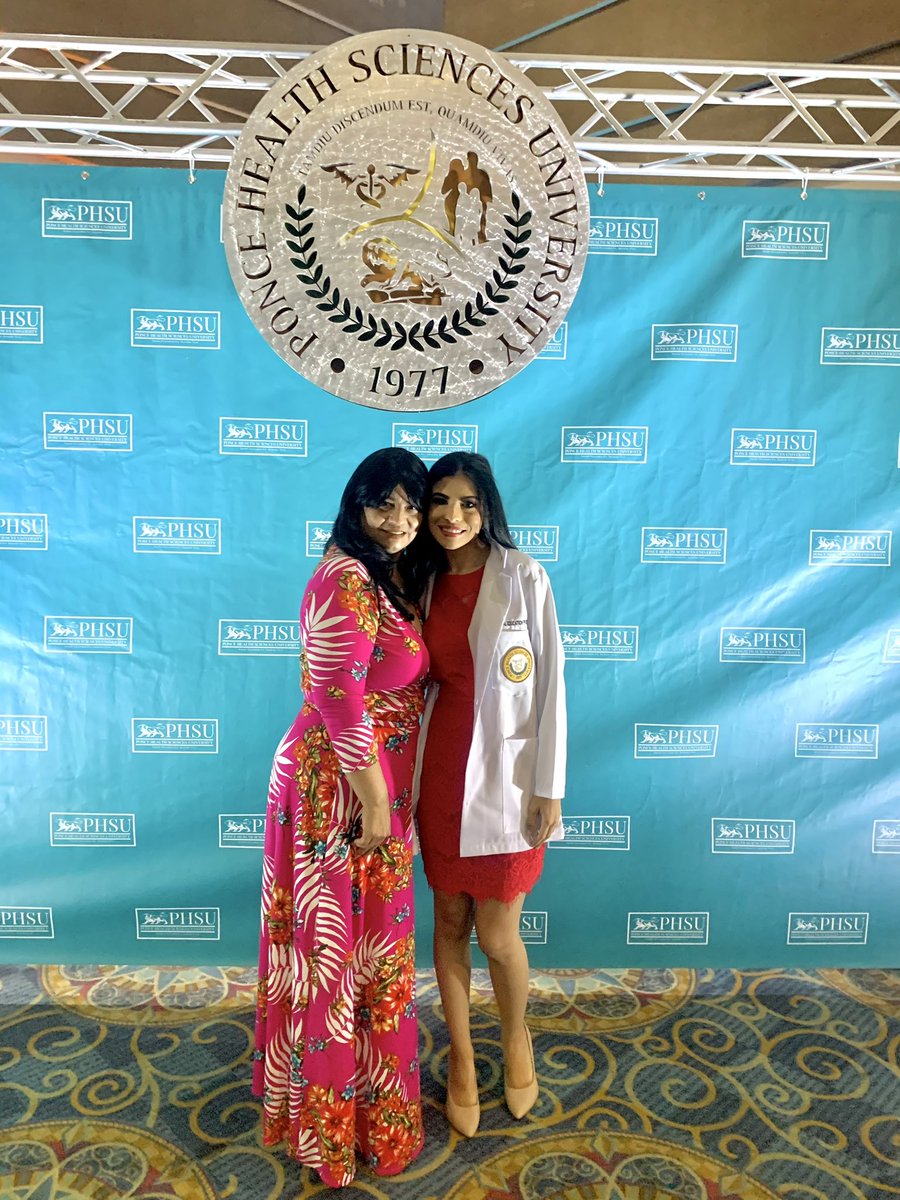 KeishlaArce's tweet photo. Hi! My name is Keishla Arce. Proud to be the first in my family to pursue higher education. I’m an oncology enthusiast interested in understanding the tumor microenvironment. Here’s a pic with mom, a hero and breast cancer survivor who taught me to remain joyful and resilient. 💗 https://t.co/V4jxvi5rDR