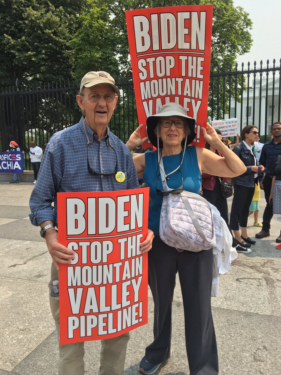 Charles and Cathy Strickler from Harrisonburg, VA: Joe @POTUS used to be on our side.”
#StopMVP