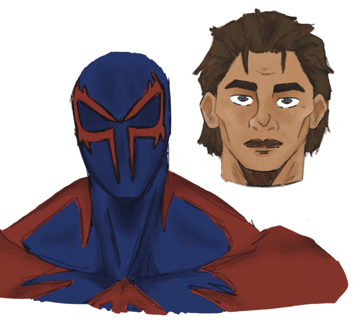 87Barnet's tweet photo. My humble contribution to the #SpiderVerse 

#MiguelOHara 
#SpiderManAcrosstheSpiderVerse https://t.co/1GH1cVMo8X