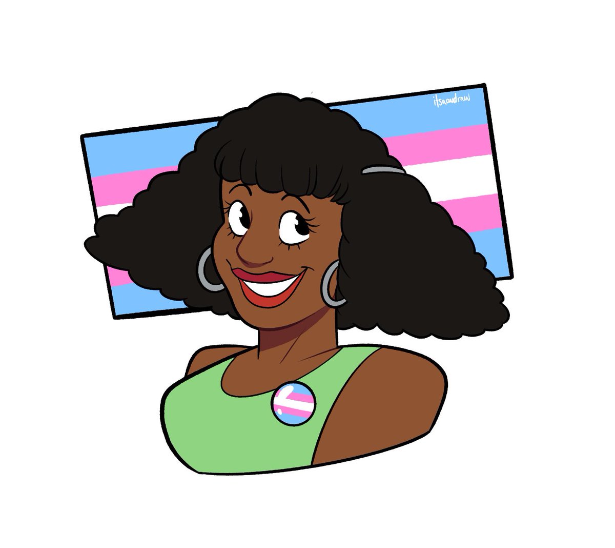 「marshmallow from bob's burgers is trans!」👽 Audrameda Galaxy 🛸のイラスト