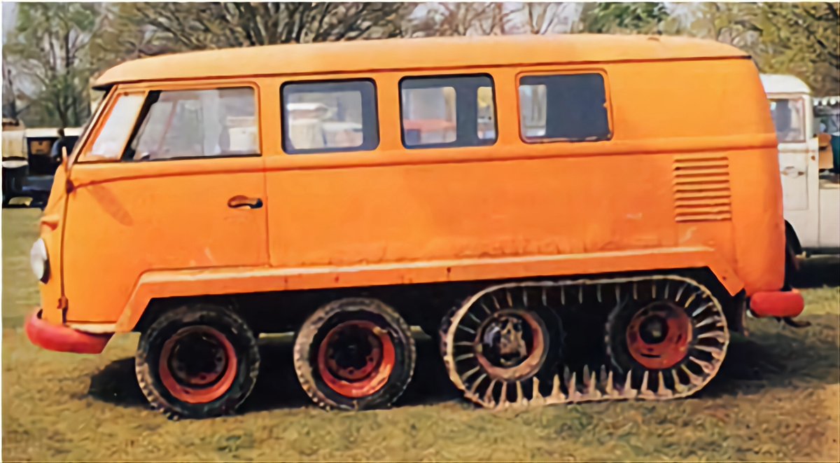 No need to swerve the potholes with this #VWBus!