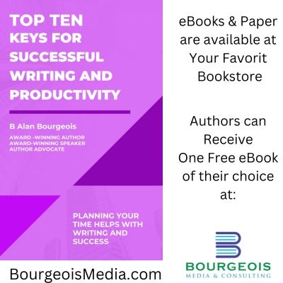 How to use AI programs, understand indie publishing, leverage your author platform, and more? Learn all this in the Top Ten book series by @BAlanBourgeois! #TopTenBooks #AuthorSuccess buff.ly/425QSxg