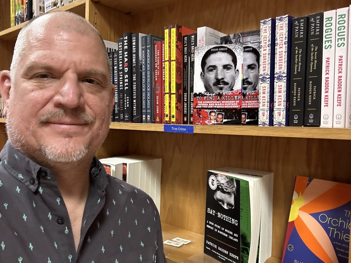 Thanks to @BookPeople in #Austin for selling “To Find a Killer” at the start of its release. Get here: bookpeople.com/book/978159211…  #independentbookstore #indiebookstore #bookstores #bibliophile #booklovers #independentbookshop #localbookstore @HistriaBooks #pridemonth @IPGbooknews