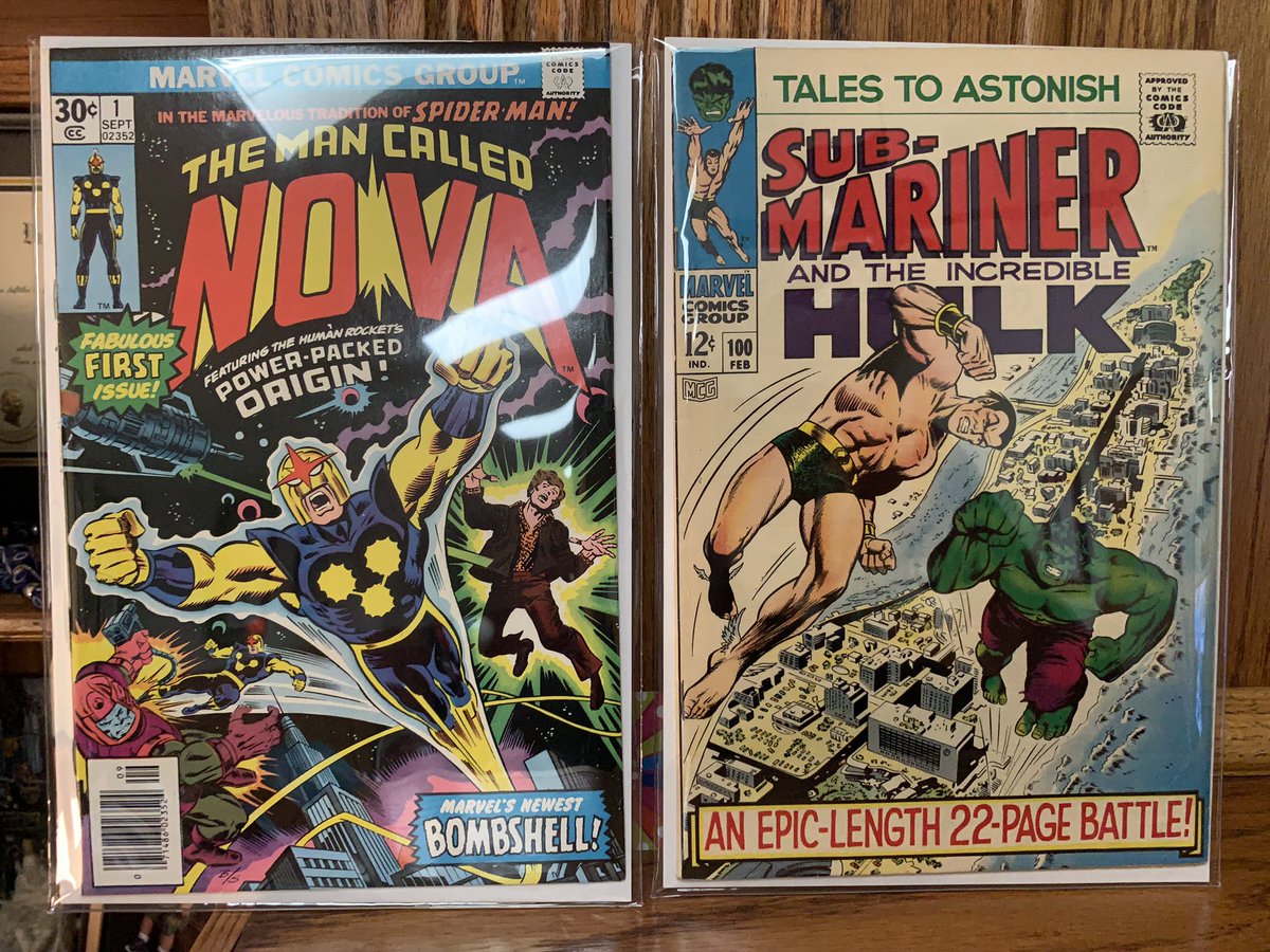 Today’s #comics mail call.  Three Caps, an elusive TTA, another Thor, and the last Marvel Two in One I needed to finish through the Serpent Crown Affair https://t.co/ohzdXw4MzS