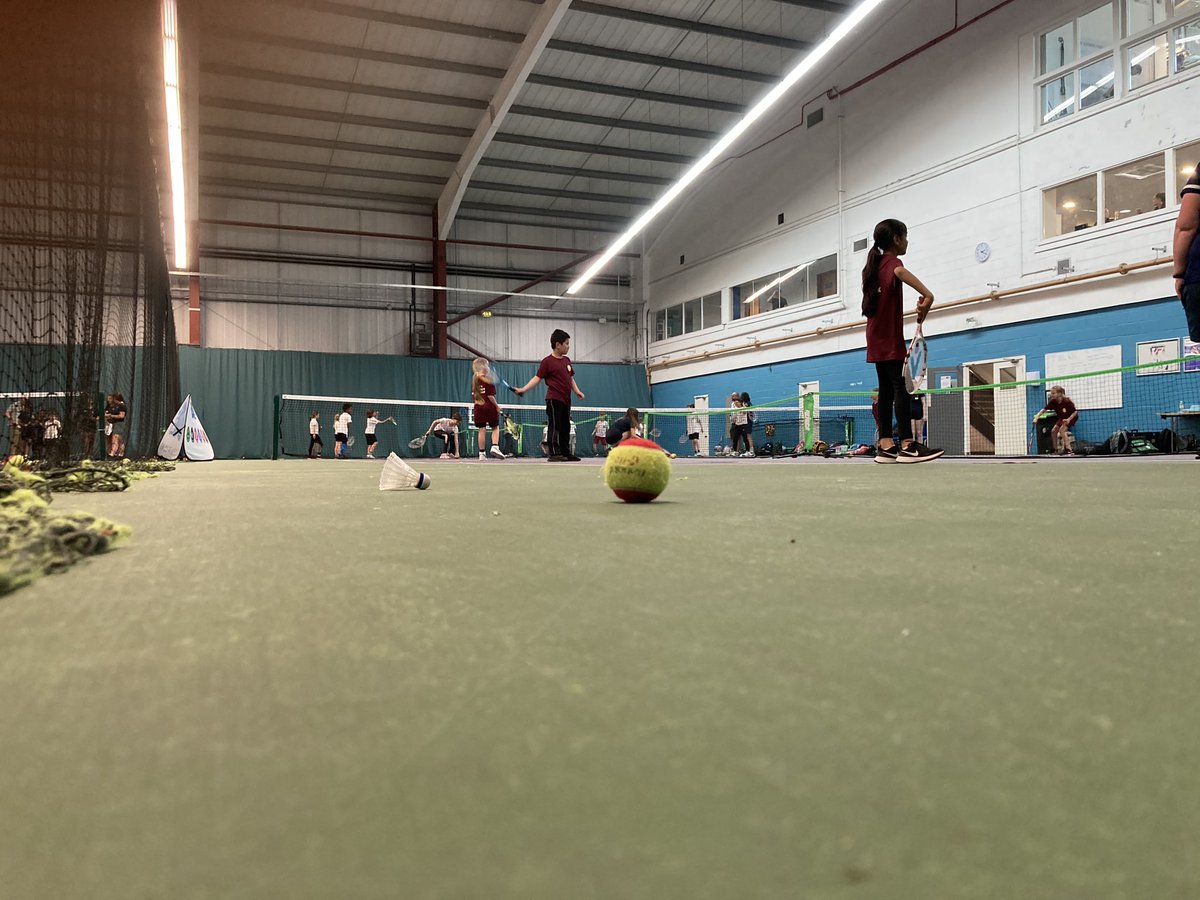 The final Racket festival took place today <a href="/Withdean_Sports/">Withdean Sports Complex</a> with <a href="/ColdeanRocks/">#ColdeanPrimarySchoolRocks</a> <a href="/goldstonesport/">Goldstone PE & Sport</a> St Mary Mags <a href="/cawbrighton/">City Academy Whitehawk</a> <a href="/StNicsSchool/">St Nicolas Primary</a> <a href="/BrightonStLukes/">St. Luke's Primary</a> Stanford bringing along a great bunch of year3/4s to takepart! A big thank you to <a href="/HpsHove/">Hove Park School</a> Sports Leaders for helping today!