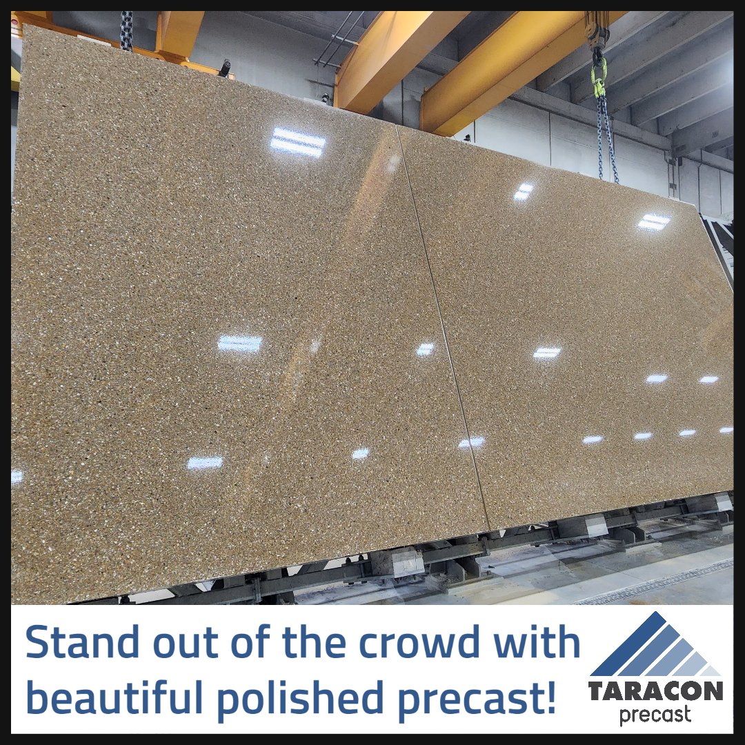 TaraconPrecast's tweet photo. With polish precast from Taracon Precast you can have a beautiful building with all the benefits precast has to offer.
Learn more about polished precast, finishes, colors, and more at https://t.co/h4GuzOSzCv.
#polished #precast #precastwall #architecture #engineering #quality https://t.co/9CfgHKFWis