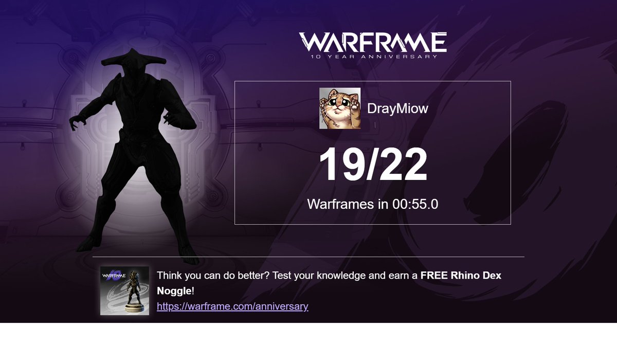 Dray_justDray's tweet photo. #GuessThatWarframe  #Warframe 
GAHHHHHHH Just a little too slow https://t.co/moBSA3bBnG