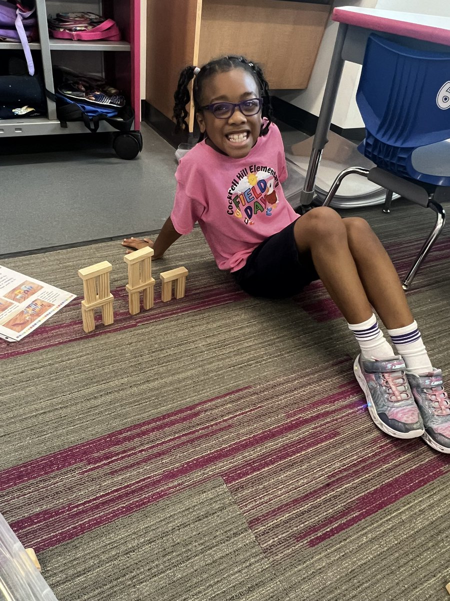 arethahudson's tweet photo. Building Bananza
Marble maze
Domino knock down
Block towers

#KJTMASummerSafari
@taylord2win @yolandahanspard
Great things are happening during our summer experience. https://t.co/U5rQ6jfHVz