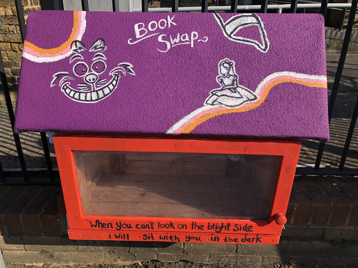 RivermeadSchool's tweet photo. Our new community library is all ready. Will be filled with books tomorrow. ⁦@RITDeputyCEO⁩ ⁦@RITProjects⁩  ⁦@PartnershipRM⁩ https://t.co/QAYPqrvv0U