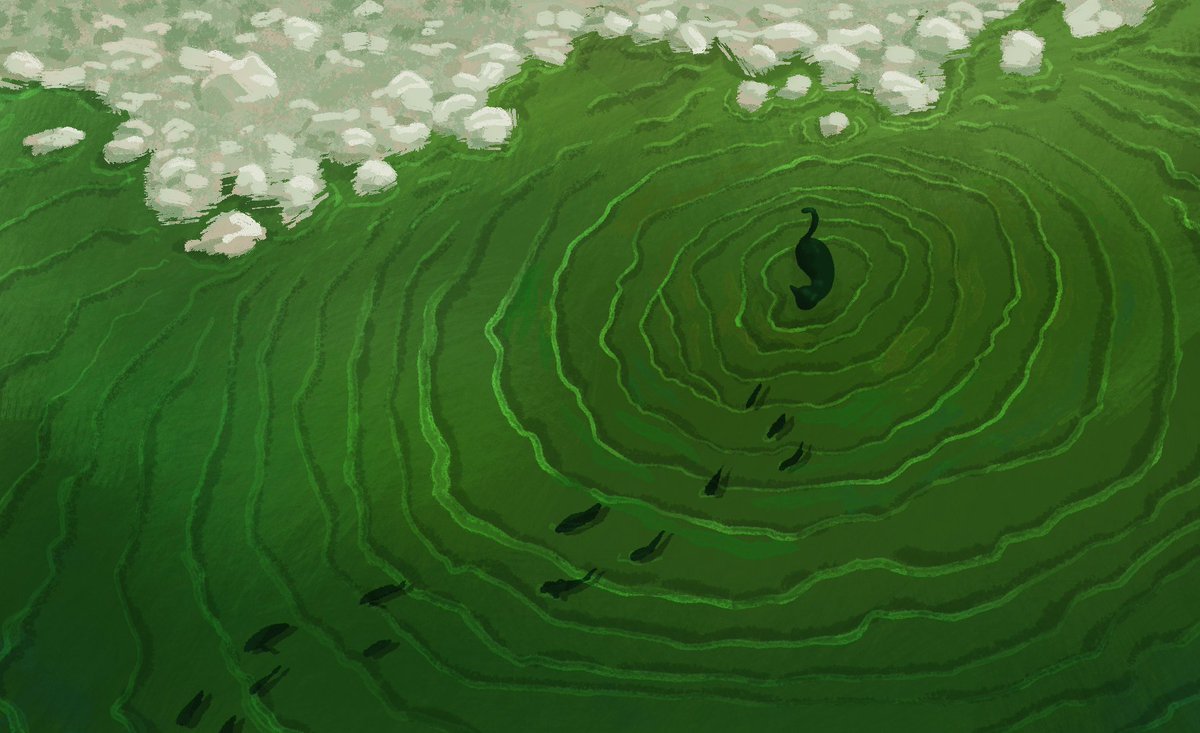 harriertail's tweet image. riverclan's territory