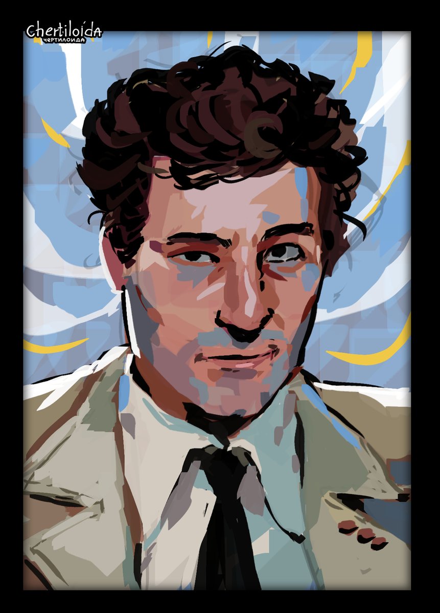 Chertiloida_art's tweet photo. #columbo in #DiscoElysium style for my friend https://t.co/0jZBGuQ77c
