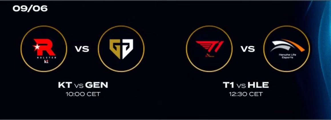 Ritorno a castare LCK da domani;

Mio malgrado toccherà farlo con <a href="/SarengoHF/">Francesco Papa</a>. 

Mi consolo sapendo che casterò comunque una banger serie tra KT e GENG.

Vi aspetto domani alle 9:45 sul mio canale Twitch o su quello di <a href="/league_italia/">League_Italia</a>