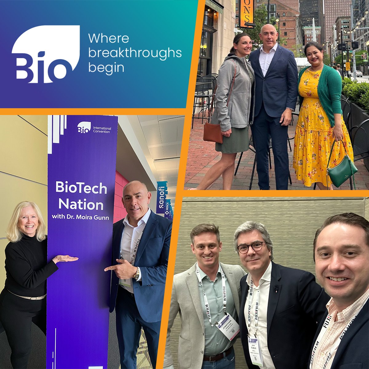 The Russo Partners team is wrapping up a busy week in #Boston for #BIO2023. We had a great time catching up with our industry peers and clients!
 
Learn more about our work: bit.ly/3WtK0Il
 
#BIO #biotech #lifescience #bioscience #communications