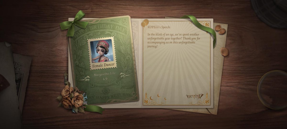 JourneyParz's tweet photo. I'm playing Identity V. Fancy a game? https://t.co/hLxCHkP7TH